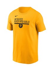 Fanatics Orange MLB Pittsburgh Pirates 2 Hit Speed City Connect 100% Cotton T-Shirt - Image 1 of 3