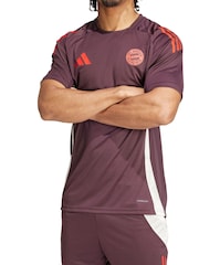 adidas Red FC Bayern Training Jersey - Image 3 of 3