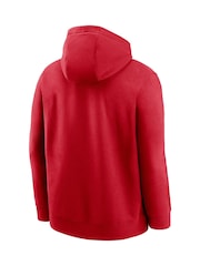 Fanatics Red MLB St. Louis Cardinals City Connect Club Fleece Hoodie - Image 3 of 3