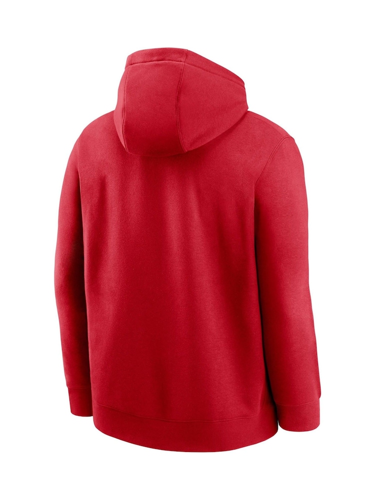 Fanatics Red MLB St. Louis Cardinals City Connect Club Fleece Hoodie - Image 3 of 3