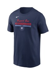 Fanatics Blue MLB Chicago Cubs 2 Hit Speed City Connect 100% Cotton T-Shirt - Image 2 of 3