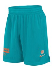 Fanatics Green NFL Miami Dolphins Dri-Fit Mesh Shorts - Image 2 of 3