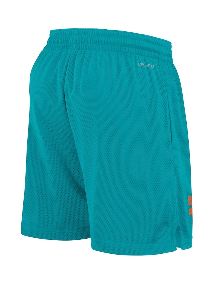 Fanatics Green NFL Miami Dolphins Dri-Fit Mesh Shorts - Image 3 of 3
