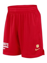 Fanatics Red NFL Kansas City Chiefs Dri-Fit Mesh Shorts - Image 1 of 3