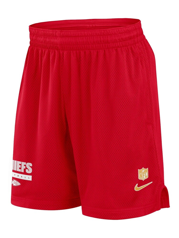 Fanatics Red NFL Kansas City Chiefs Dri-Fit Mesh Shorts - Image 1 of 3