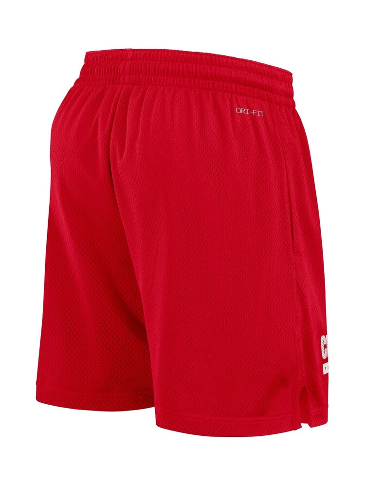 Fanatics Red NFL Kansas City Chiefs Dri-Fit Mesh Shorts - Image 2 of 3