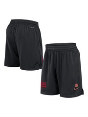 Fanatics NFL San Francisco 49ers Dri-Fit Mesh Black Shorts - Image 2 of 3