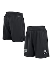Fanatics NFL Las Vegas Raiders Dri-Fit Mesh Black Shorts - Image 3 of 3