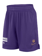 Fanatics Purple NFL Minnesota Vikings Dri-Fit Mesh Shorts - Image 2 of 3