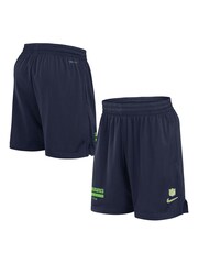 Fanatics Blue NFL Seattle Seahawks Dri-Fit Mesh Shorts - Image 3 of 3