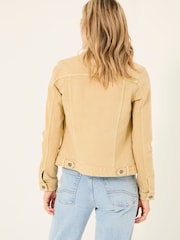 FatFace Tasha Dark Yellow Denim Jacket - Image 2 of 6