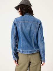 FatFace Tasha Denim Vintage Denim Jacket - Image 2 of 5