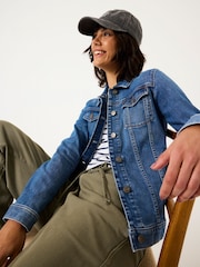 FatFace Tasha Denim Vintage Denim Jacket - Image 3 of 5