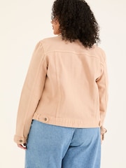 FatFace Tasha Light Pink Denim Jacket - Image 2 of 6