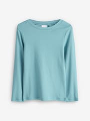 Pink/Green Ribbed Short Sleeves T-Shirt 3 Pack - Image 4 of 4