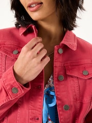 FatFace Tasha Vintage Red Denim Jacket - Image 5 of 6