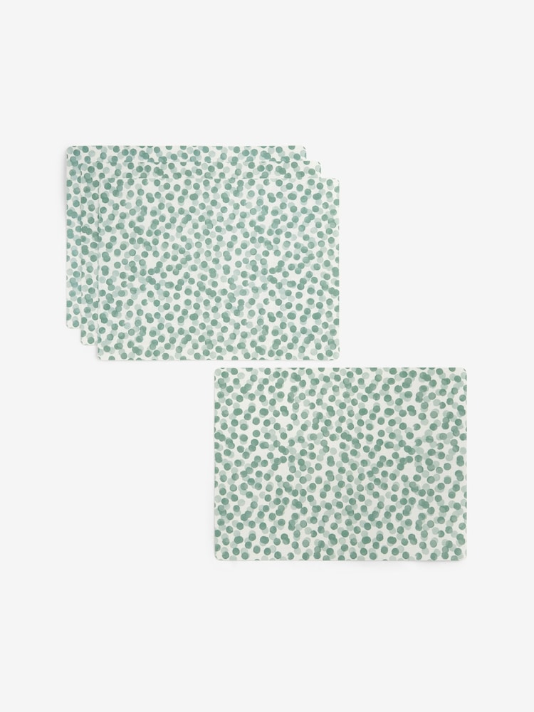 Set of 4 Spot Wipeclean Placemats - Image 3 of 3