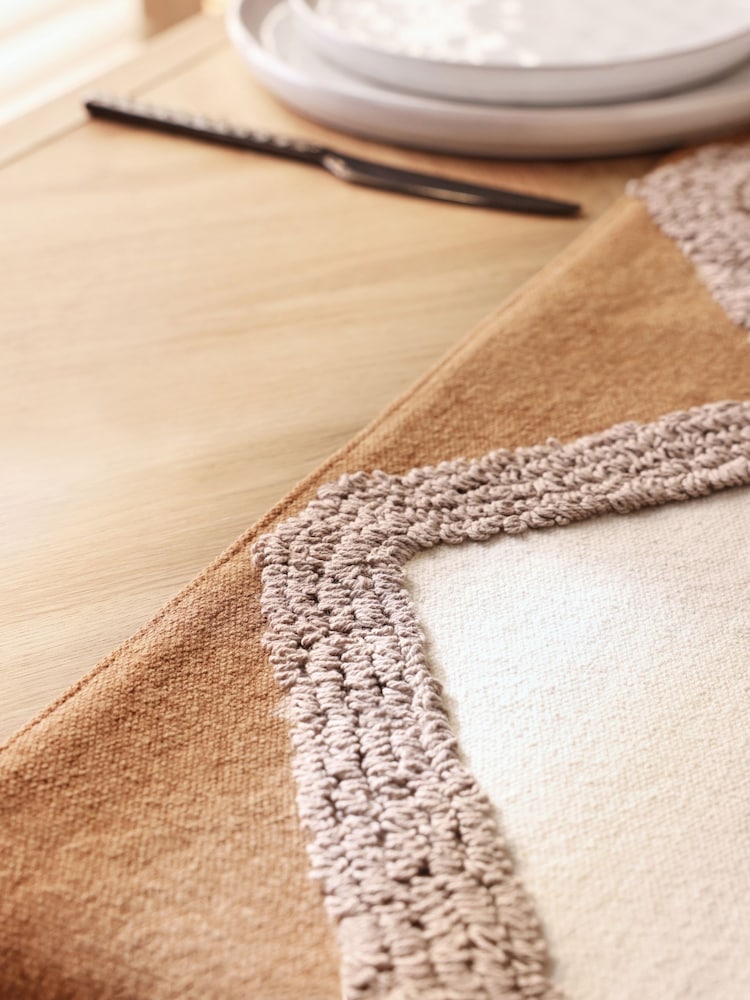 Farah Tufted Kitchen Table Runner - Image 2 of 4