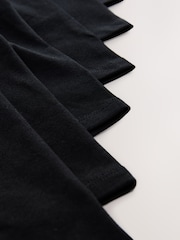 Noir - Lot de 7 shorts cyclistes stretch riches (3-16ans) - Image 11 de 11