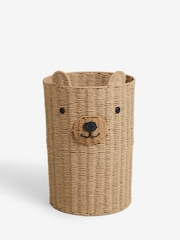 Jojo Maman Bébé Natural Bear Woven Laundry Basket - Image 4 of 4