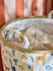 Jojo Maman Bébé Safari Printed Laundry Basket - Image 2 of 4