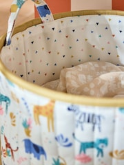 Jojo Maman Bébé Safari Printed Laundry Basket - Image 3 of 4