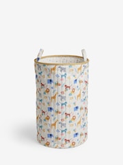 Jojo Maman Bébé Safari Printed Laundry Basket - Image 4 of 4
