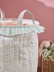 Jojo Maman Bébé Ditsy Floral Printed Laundry Basket - Image 3 of 4
