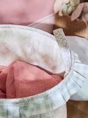 Jojo Maman Bébé Ditsy Floral Printed Laundry Basket - Image 4 of 4