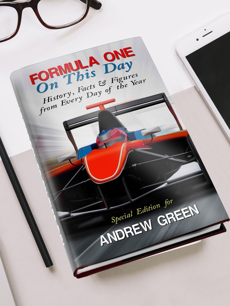 Personalised Formula 1 On This Day Book by PMC - Image 3 of 3