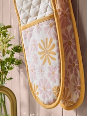 Pink Gracie Floral Oven Gloves - Image 3 of 4