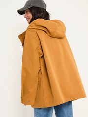 FatFace Tan Brown Waterproof Coat - Image 2 of 5