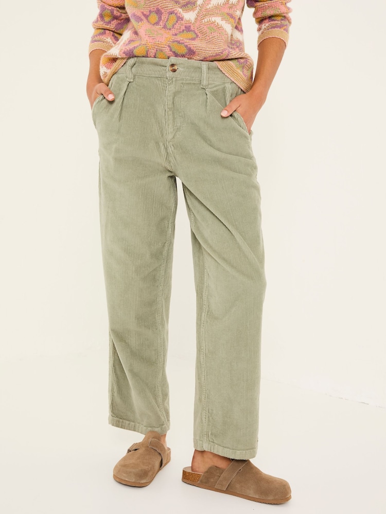 Verde claro - Pantalones FatFace Cord - Imagen 1 de 6
