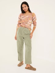 Verde claro - Pantalones FatFace Cord - Imagen 3 de 6
