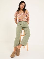 Verde claro - Pantalones FatFace Cord - Imagen 4 de 6