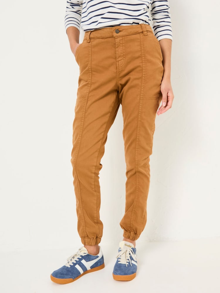 FatFace Boston Tan Brown Cargo Trousers - Image 1 of 11