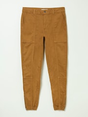 FatFace Boston Tan Brown Cargo Trousers - Image 11 of 11