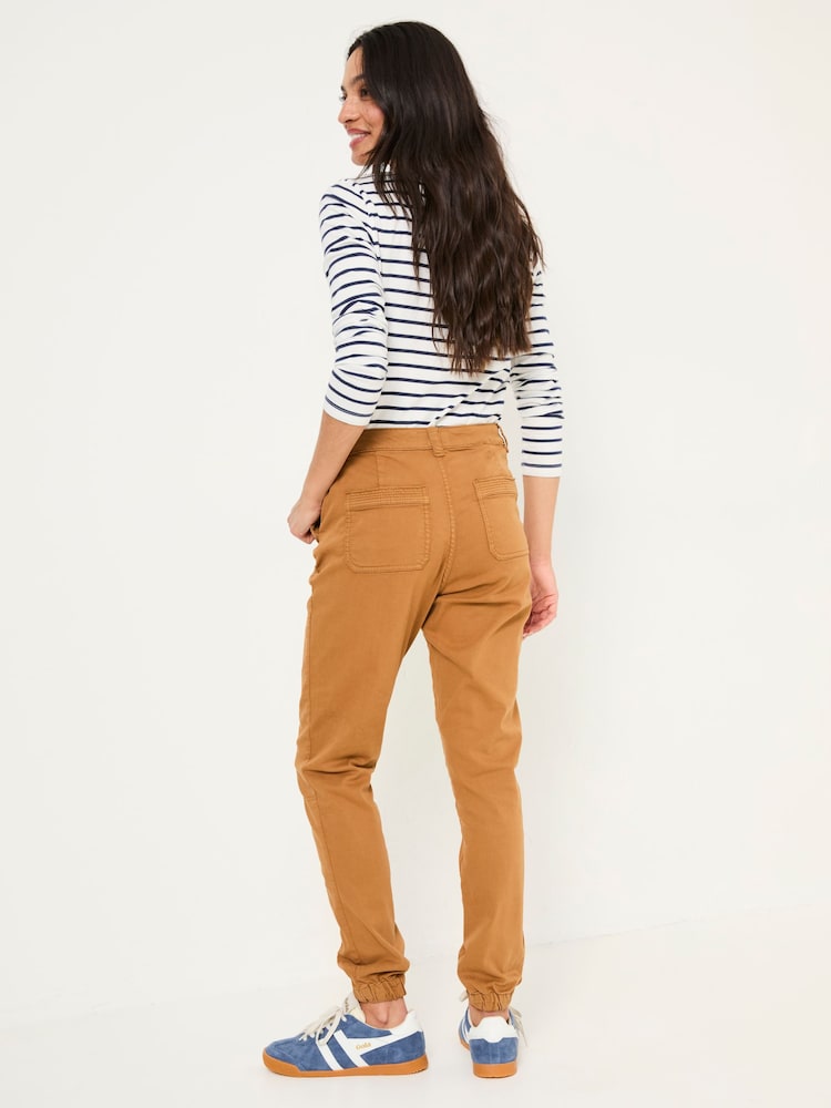 FatFace Boston Tan Brown Cargo Trousers - Image 3 of 11
