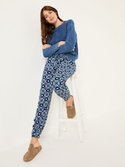 FatFace Lyme Blue Batik Geo Cuffed Jogger - Image 3 of 8