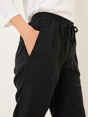 FatFace Lyme Black Cuffed Joggers - Image 7 of 10
