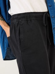 FatFace Ashby Charcoal Grey Wide Leg Trousers - Image 4 of 4