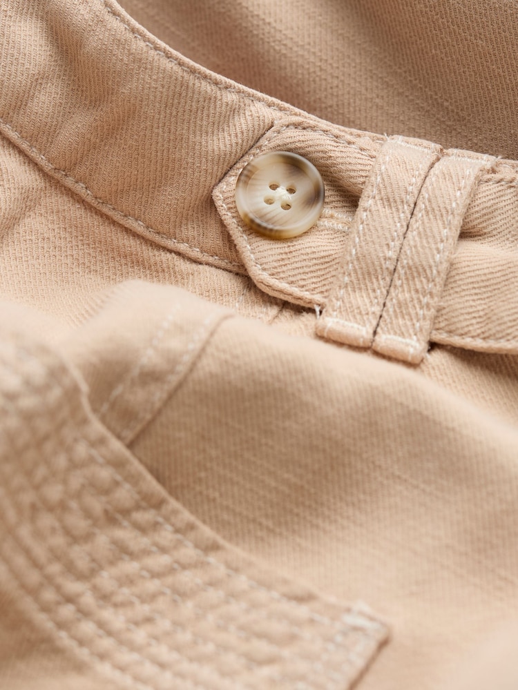 FatFace Eden Pale Pink Wide Leg Trousers - Image 6 of 6