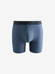 Under Armour Grey Performance Tech Boxers 3 Pack - Image 4 of 4