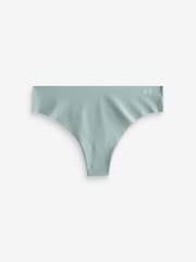 Under Armour Purple No Show Pure Stretch Thongs 3 Pack - Image 2 of 4