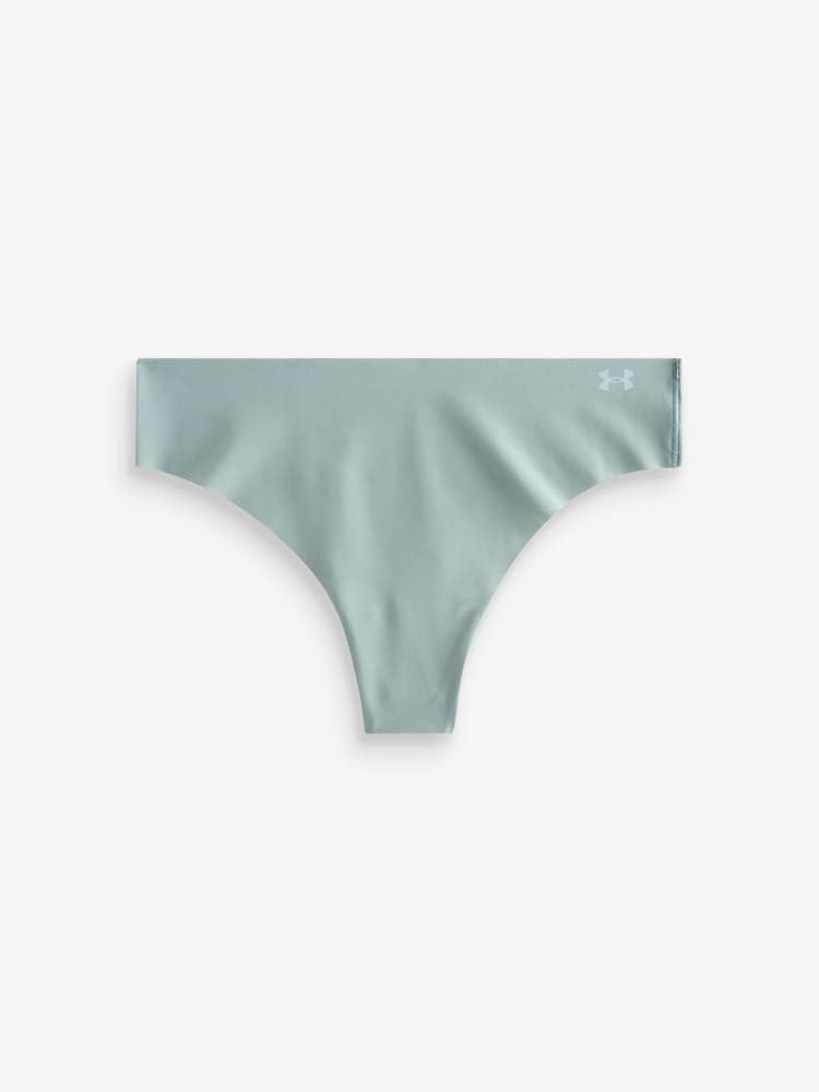 Under Armour Purple No Show Pure Stretch Thongs 3 Pack - Image 2 of 4