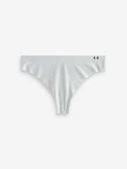 Under Armour Purple No Show Pure Stretch Thongs 3 Pack - Image 3 of 4