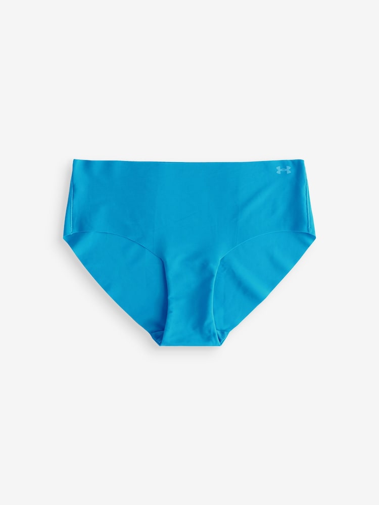 Under Armour Neutral No Show Pure Stretch Hipsters 3 Pack - Image 2 of 4