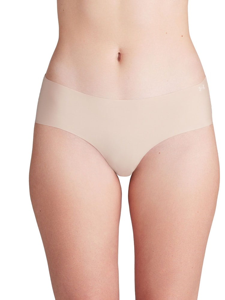 Under Armour Neutral No Show Pure Stretch Hipster 3 Pack - Image 1 of 5