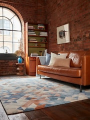 Asiatic Rugs Blue Enigma Multi Rug - Image 1 of 6