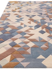 Asiatic Rugs Blue Enigma Multi Rug - Image 3 of 6